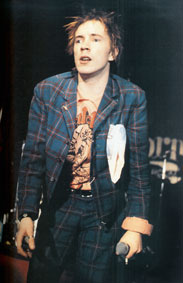 John and his tartan Jacket, live USA 1978. Pic © unknown