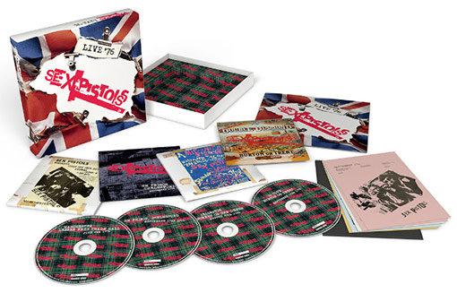 Sex Pistols Live 76 Box Set Johnlydon John