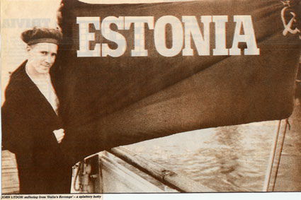 PiL in Estonia, 1988 © Brian Aris 1988