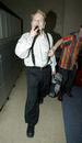 John at Airport in Australia, arriving for I'm a Celebrity Get Me Out Of Here! January 2004 Source unknown 