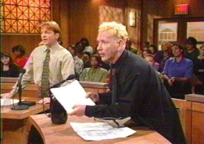 Judge Judy, Robert Williams v's John Lydon! November 1997 © source unknown
