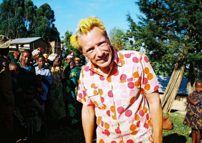 John Lydon Goes Ape, Channel 5, November 2004 © Five / Tony Galetti