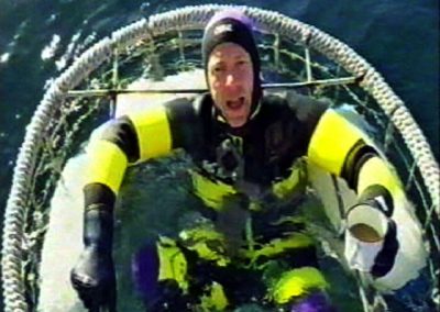 John Lydon's Shark Attack, Channel 5, November 2004 © Five