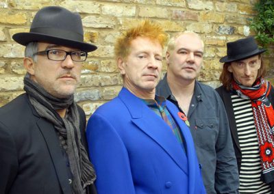 PiL Rehearsals, London, November 2009 (left to right: Bruce Smith (Drums), John Lydon (Vocals), Scott Firth (Bass), Lu Edmonds (Guitar)) Photo by Dave Wainright © Public Image Ltd 2009