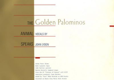 Golden Palaminos: The Animal Speaks
