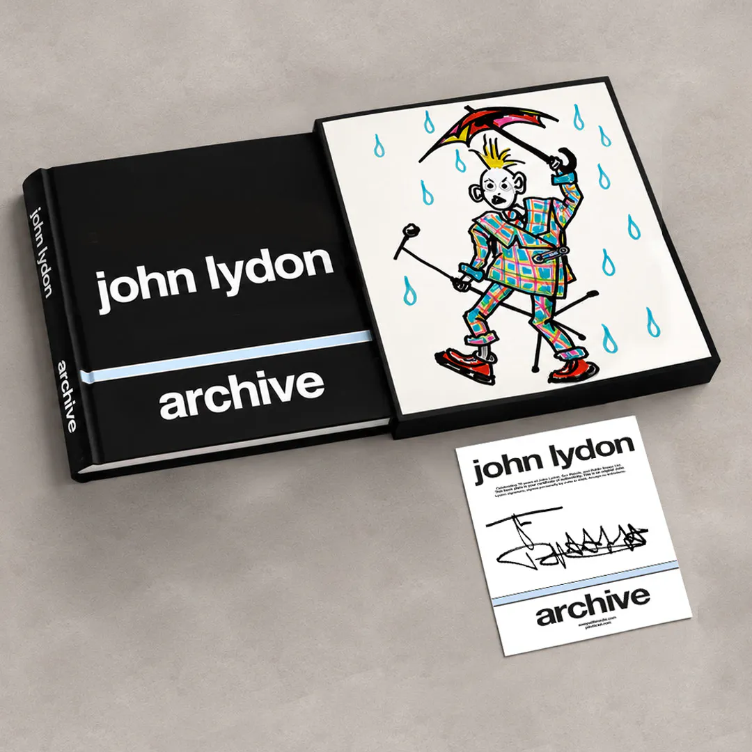 John Lydon Archive - New photographic memoir now available for pre-order